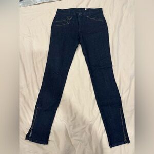 Rag & Bone skinny jeans with zippers